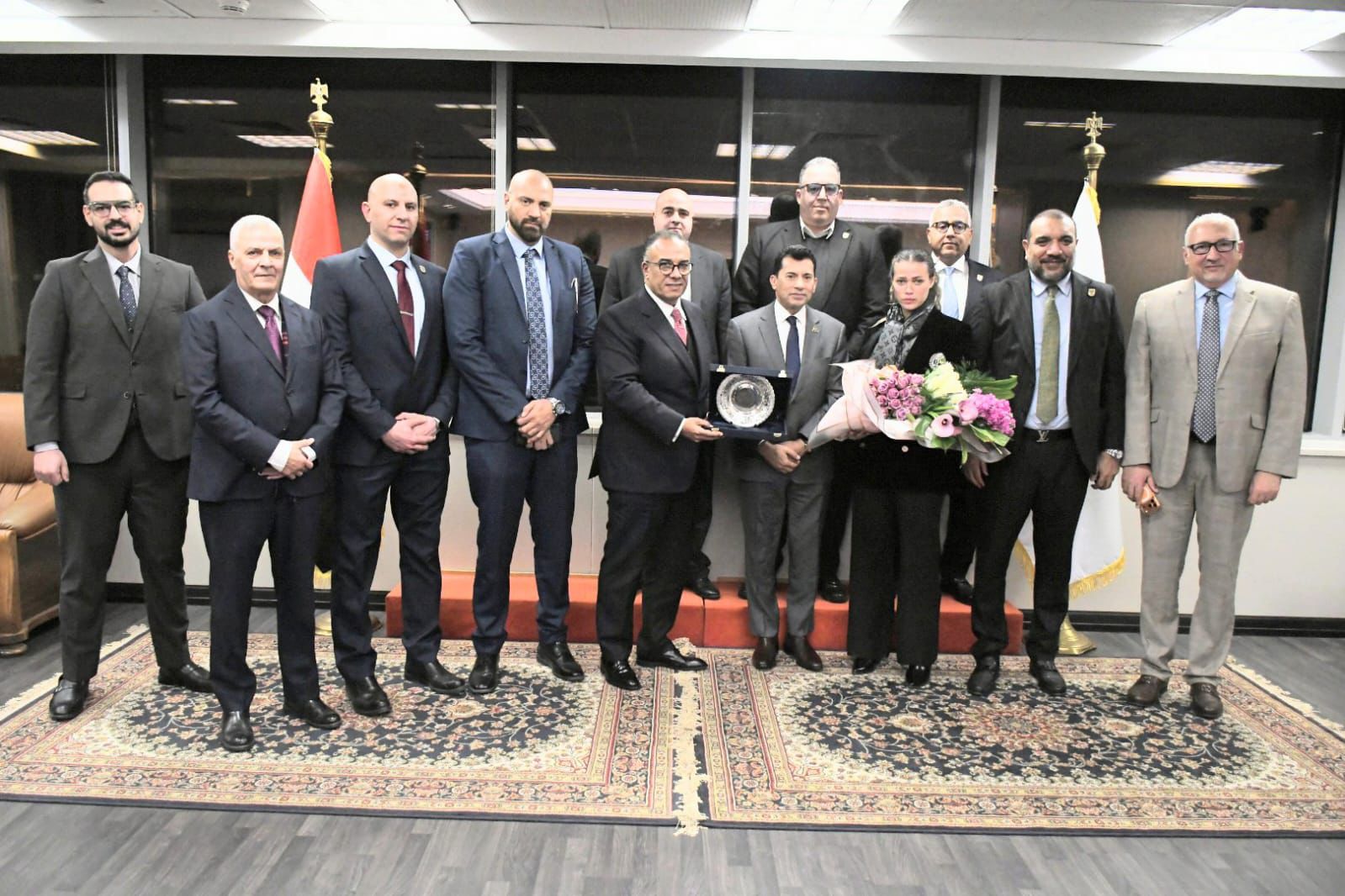 مجلس السلة مع الوزير