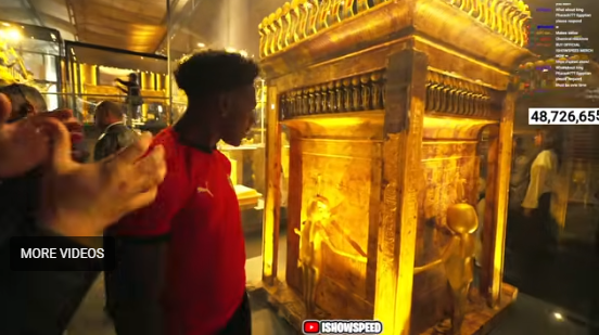 مغامرة استثنائية داخل المتحف المصري لليوتيوبر "سبيد"