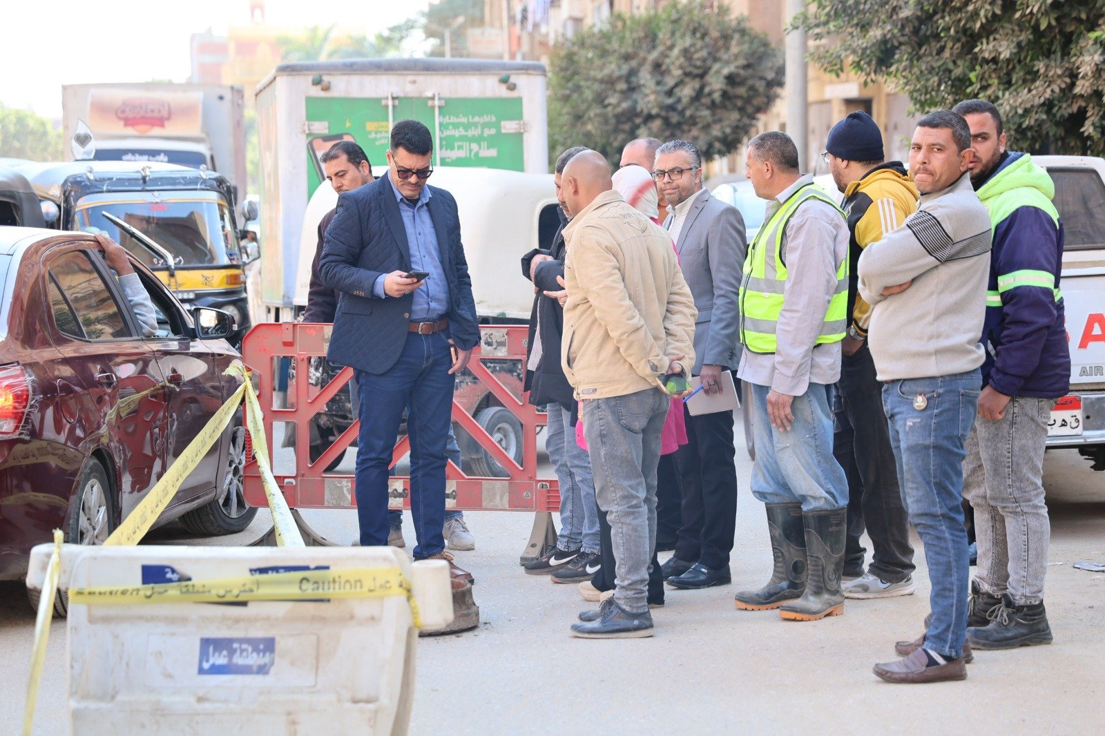 تفقد سير العمل