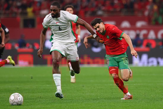 المغرب ضد نيجيريا نصف نهائى أمم أفريقيا