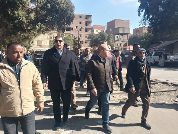 نائب محافظ الجيزة يعاين مقترح تطوير منطقة مزلقان لعبه نائب محافظ الجيزة يعاين مقترح تطوير منطقة مزلقان لعبه