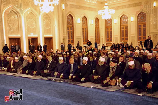 احتفال روحاني بحضور الدكتور أسامة الأزهري وقيادات وزارة الأوقاف