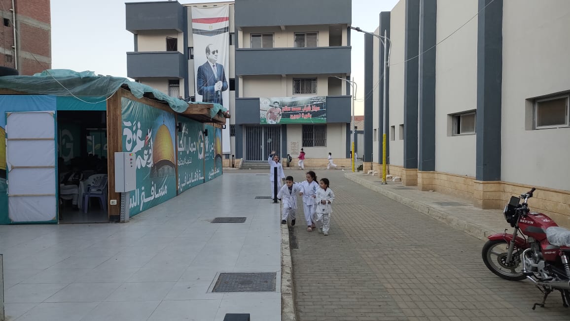 مركز شباب محمد صلاح بمسقط رأسه