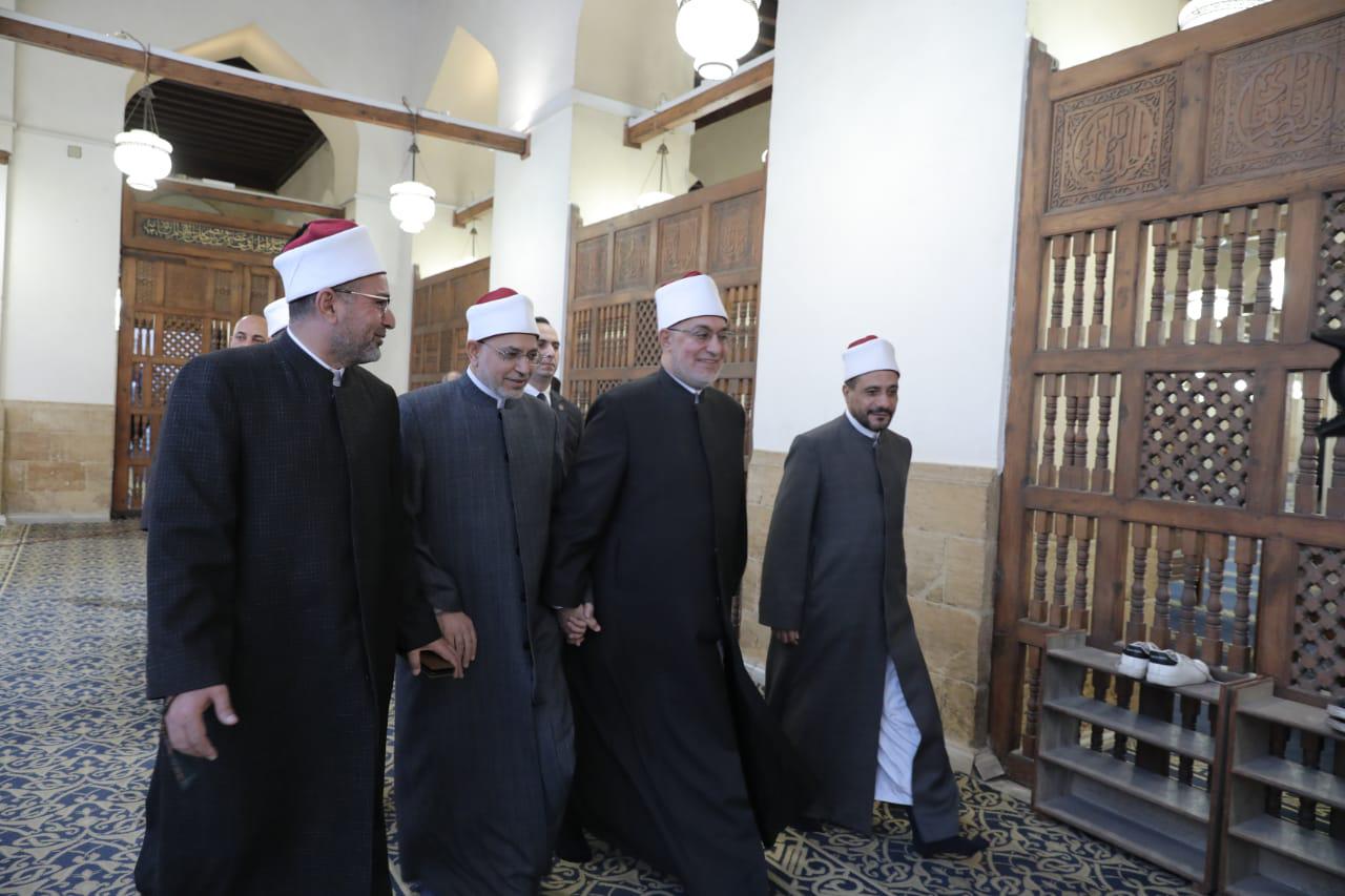 مفتي الجمهورية يشهد احتفال الأزهر الشريف بذكرى الإسراء والمعراج