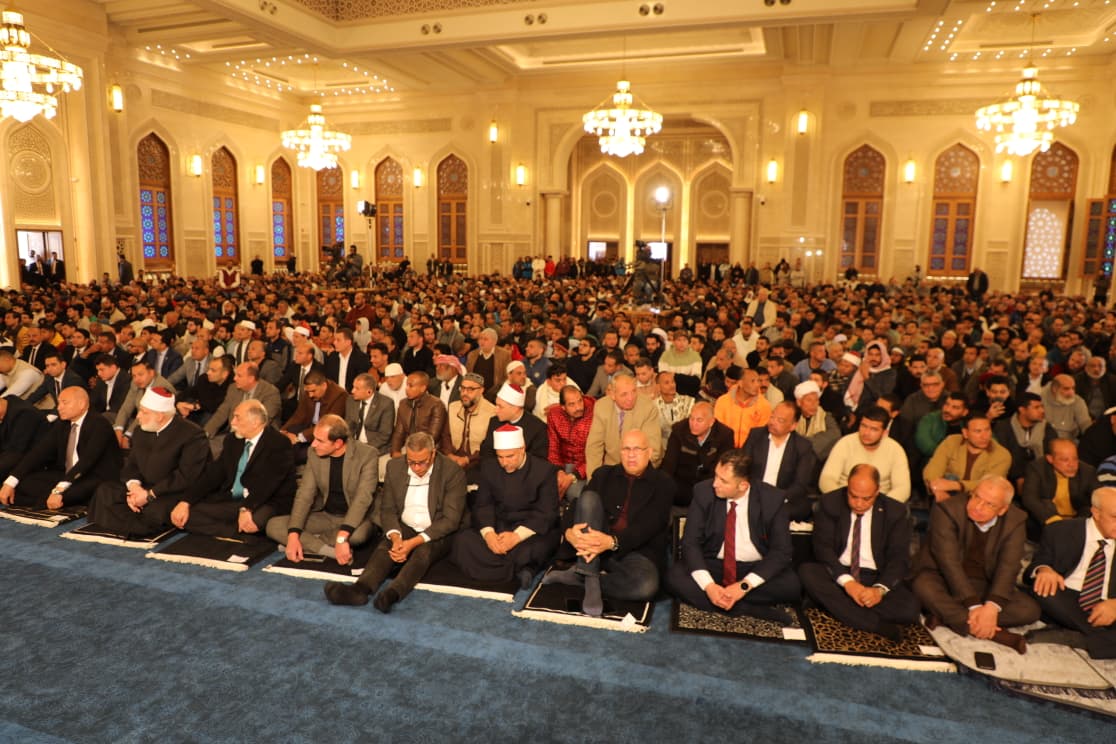 جانب من فعاليات صلاة الجمعة