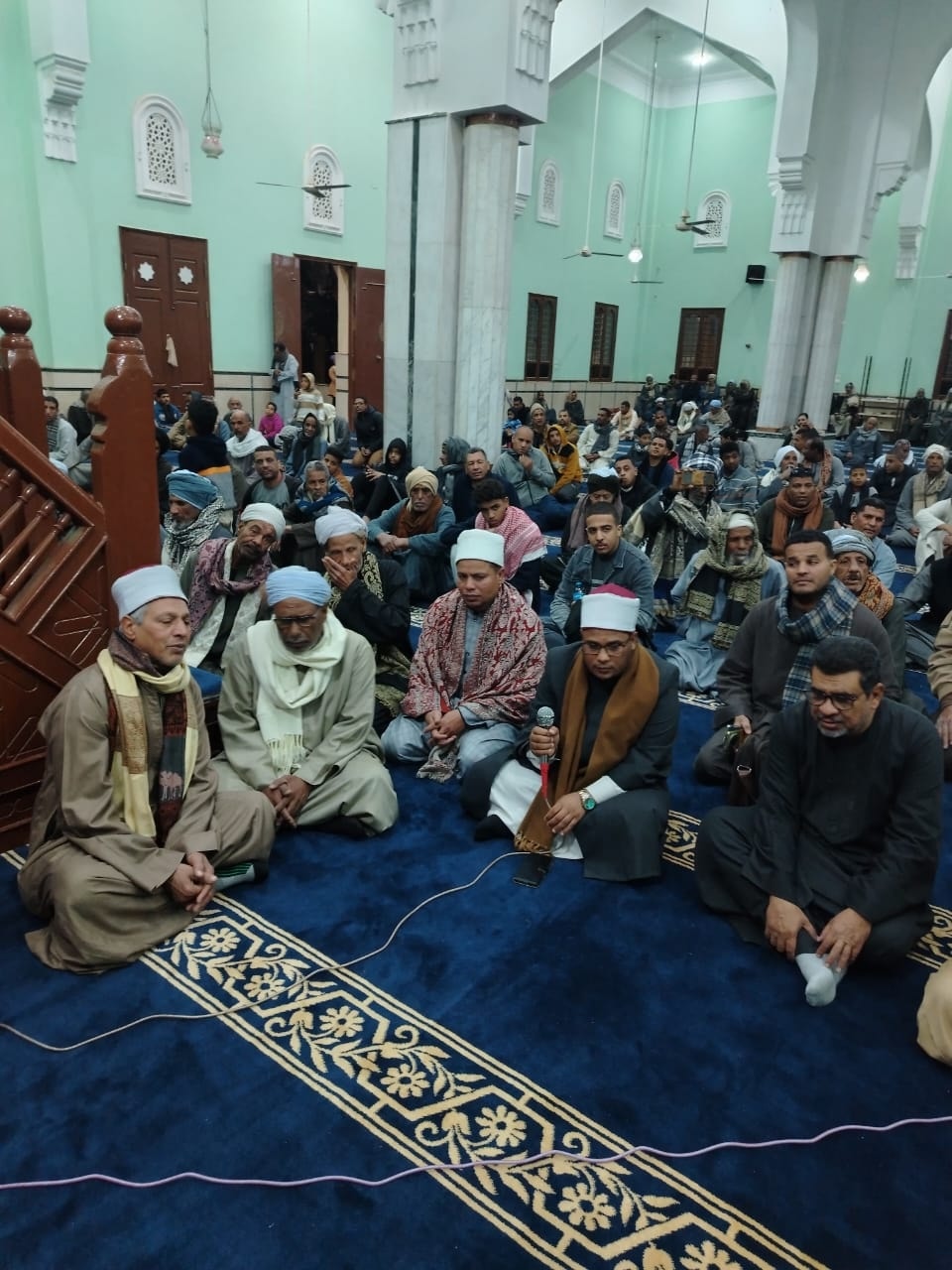 إحتفالية بذكرى الإسراء والمعراج بحضور آل الطيب بمدينة القرنة