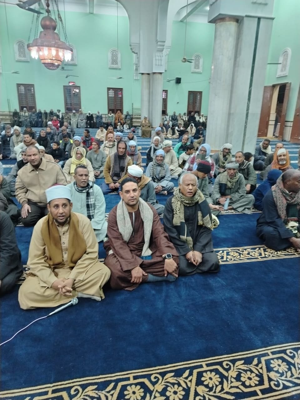 ساحة الشيخ الطيب بمدينة القرنة يقيم إحتفالية بذكرى الإسراء والمعراج