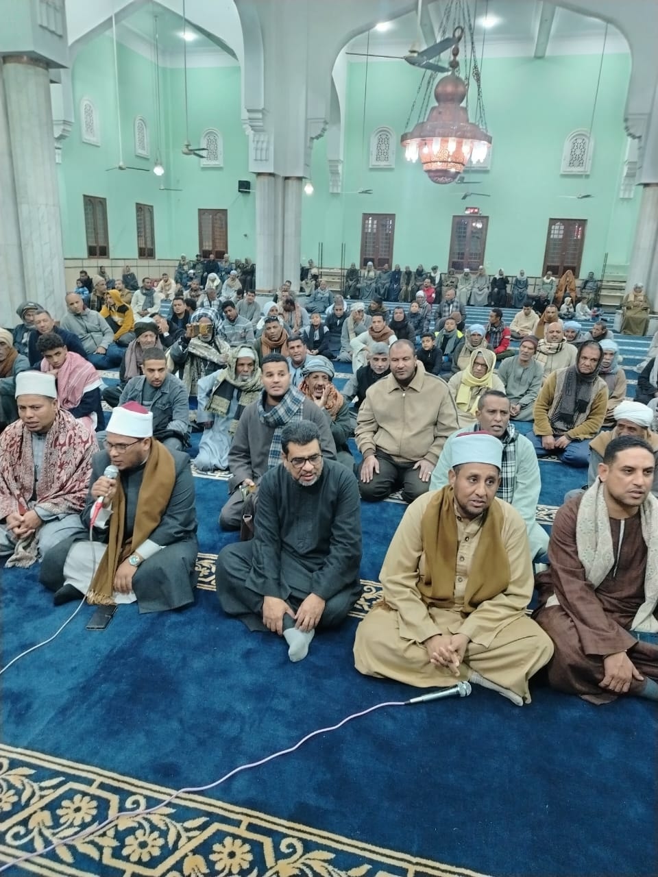 إحتفالية بذكرى الإسراء والمعراج بحضور آل الطيب غرب الأقصر