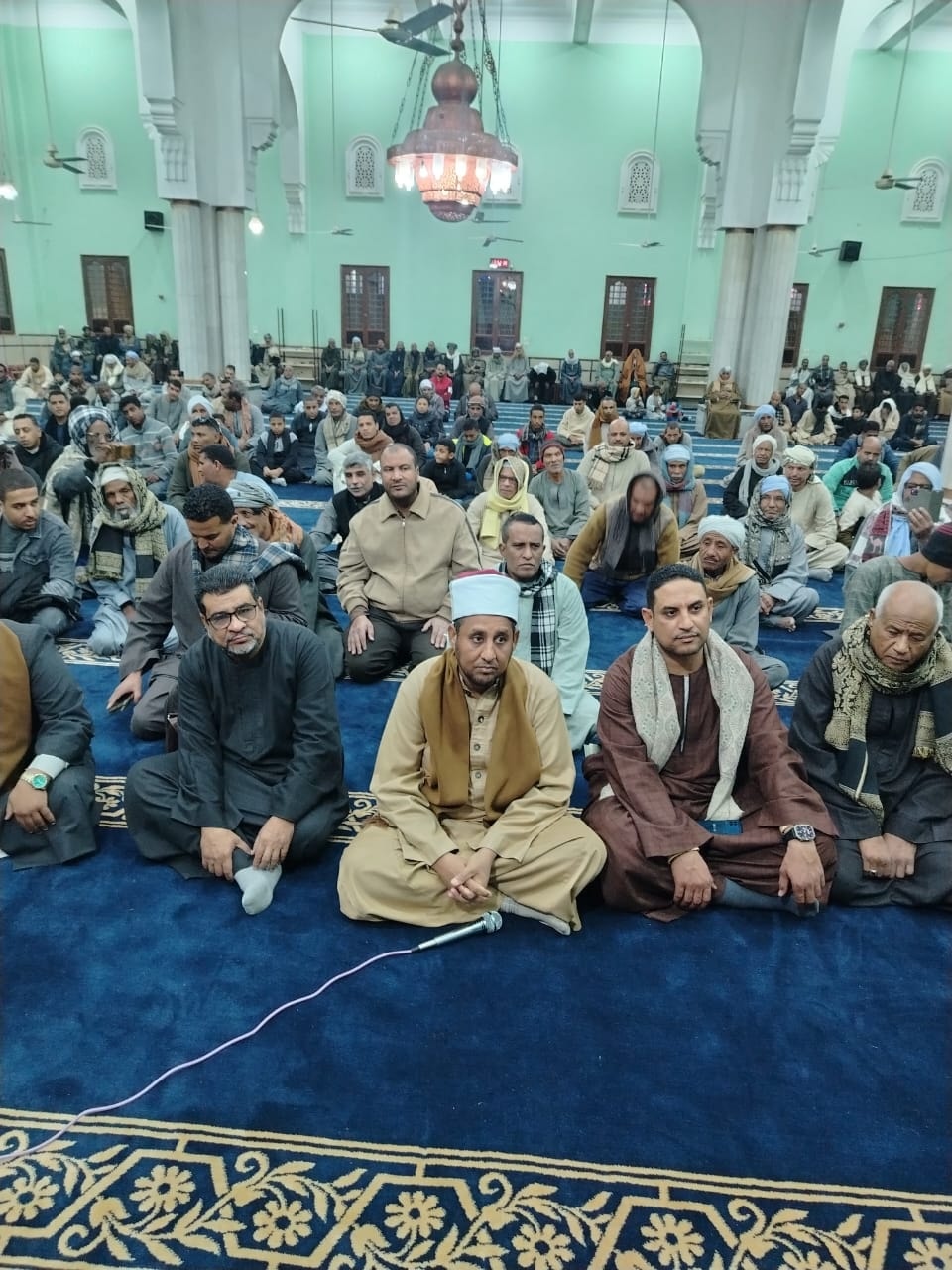 مسجد ساحة الشيخ الطيب بمدينة القرنة يقيم إحتفالية بذكرى الإسراء والمعراج