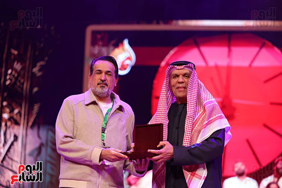 تكريمات خلال مهرجان المسرح العربي
