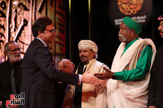 وزير الثقافة في ختام مهرجان المسرح العربي