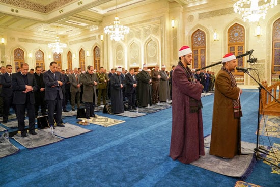 الرئيس السيسى يفتتح مسجد العزيز الحكيم بالمقطم (2)