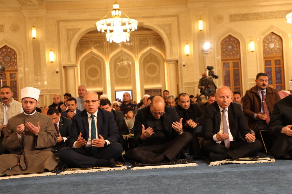 محافظ القاهرة ووزير الرى ووزير الأوقاف