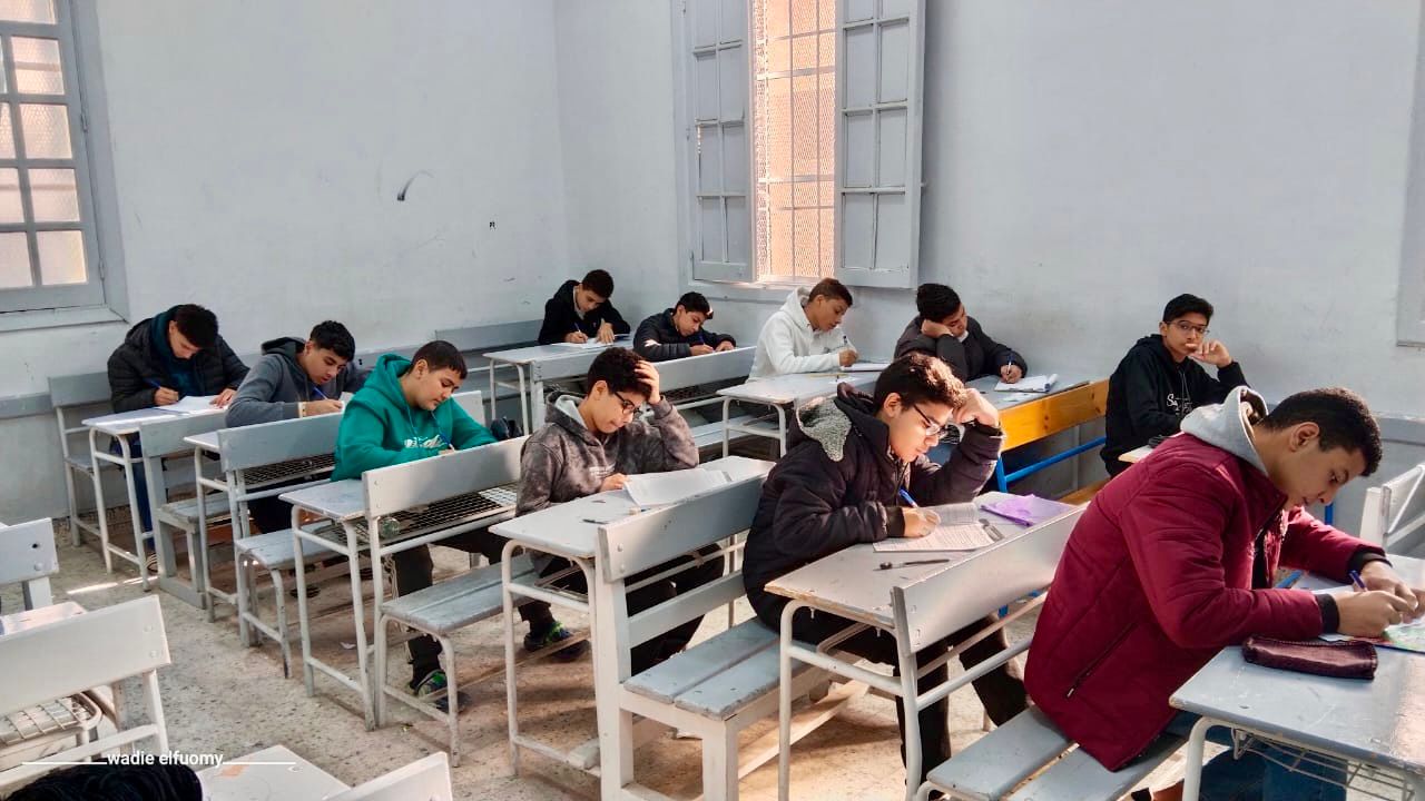 امتحان نصف العام للصف الثالث الاعدادى 2026