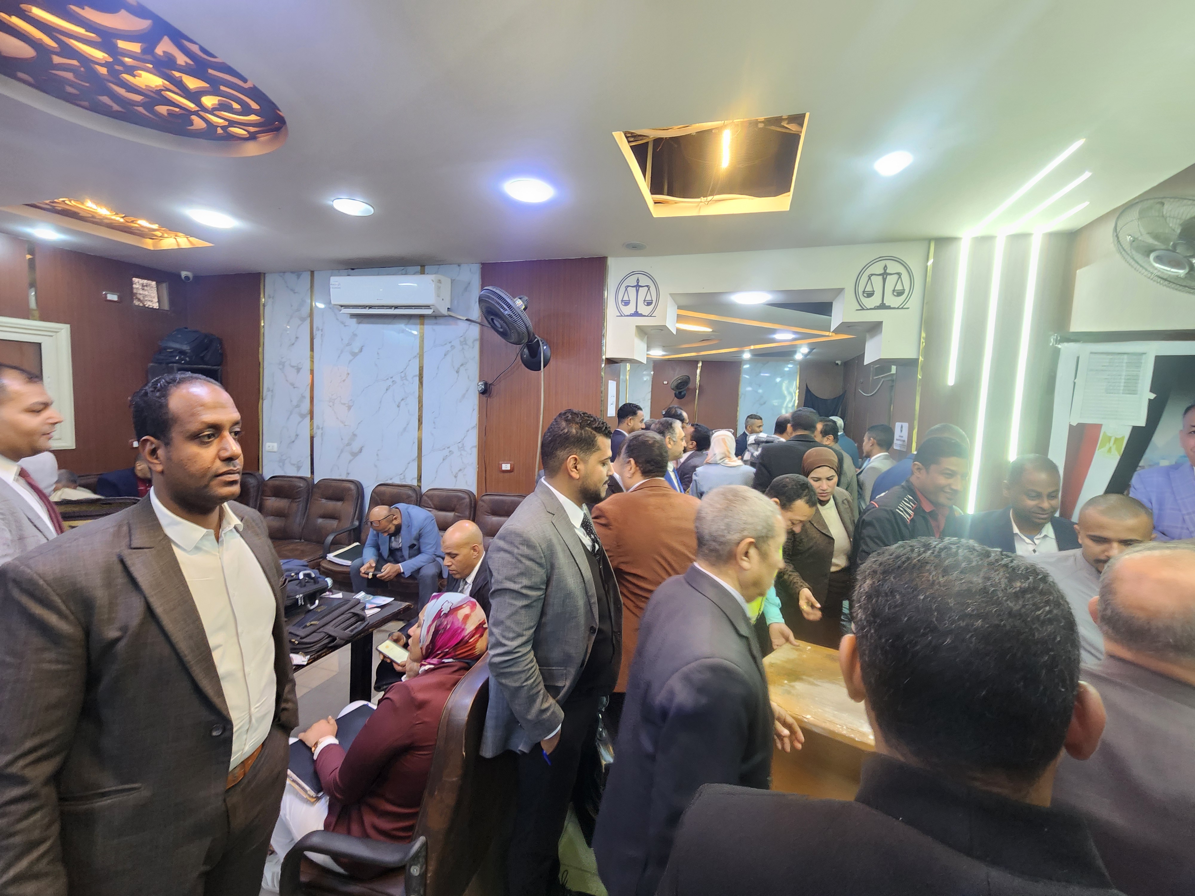 إقبال كثيف من المحامين للتصويت (3)