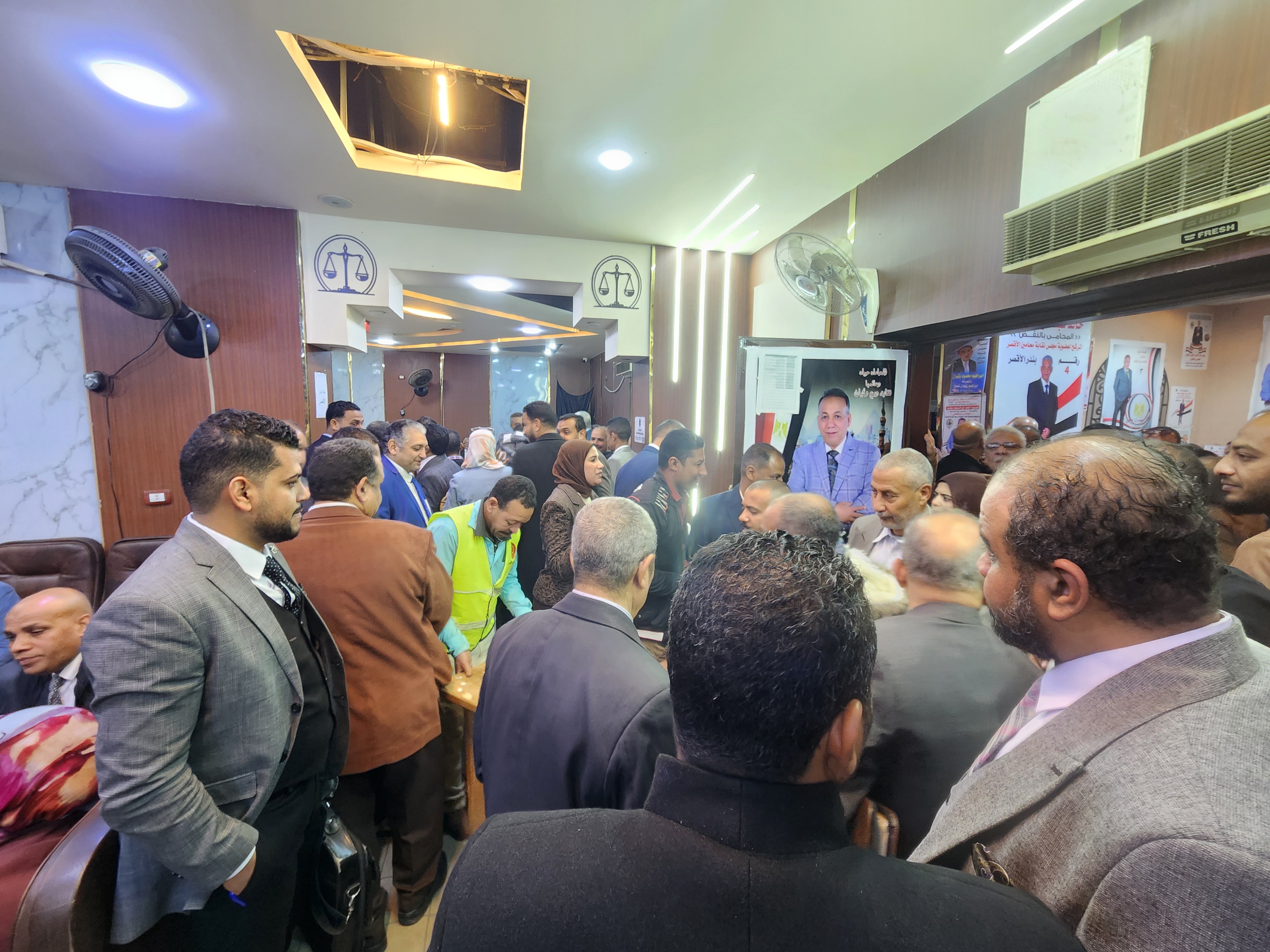 إقبال كثيف من المحامين للتصويت (4)