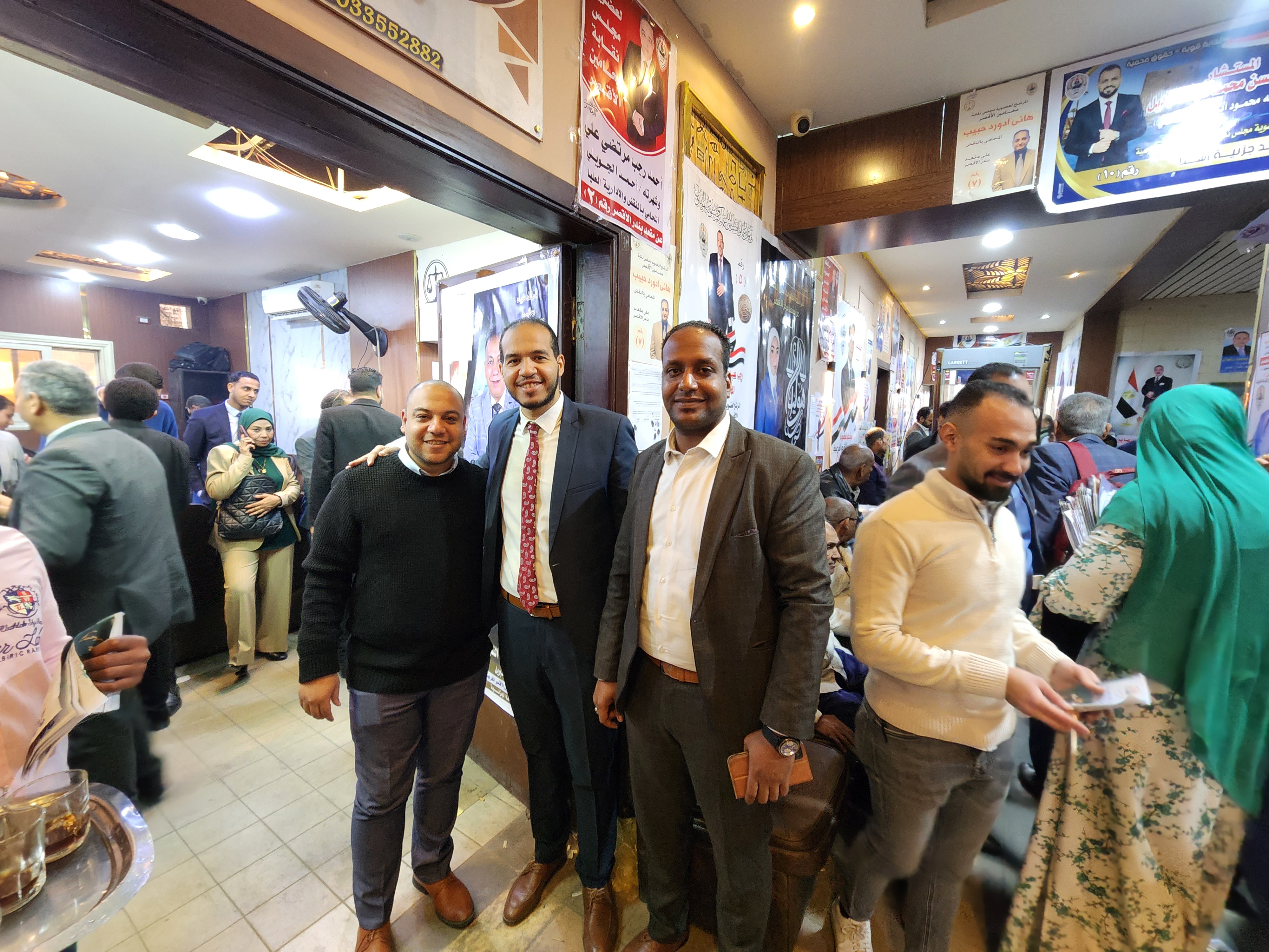 إقبال كثيف من المحامين للتصويت (5)