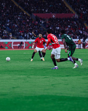 مباراة مصر ونيجيريا الشوط الثانى
