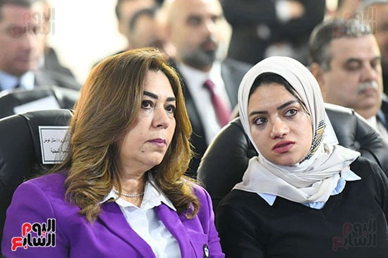 وزيرة التنمية فى الحفل