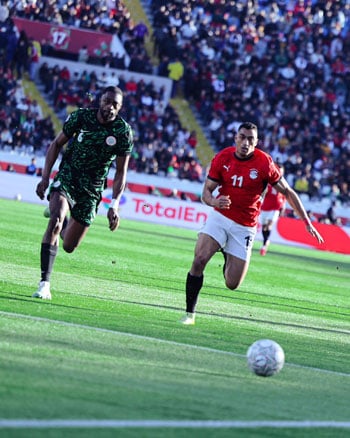 مصر ضد نيجيريا مصطفى محمد