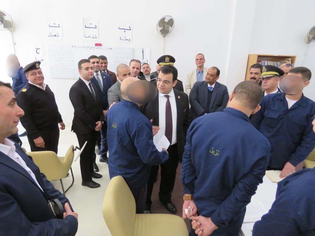 النيابة العامة تُجري تفتيشًا لمركز إصلاح وتأهيل القطا (2)