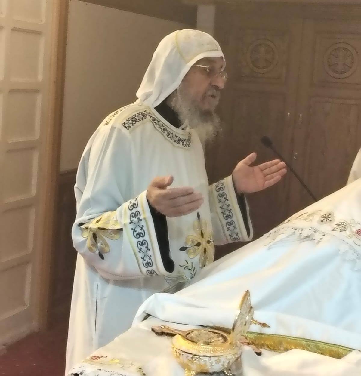 صلوات عيد الغطاس بكنيسة الشهيد مارجرجس بأرمنت الوابورات صلوات عيد الغطاس بكنيسة الشهيد مارجرجس بأرمنت الوابورات