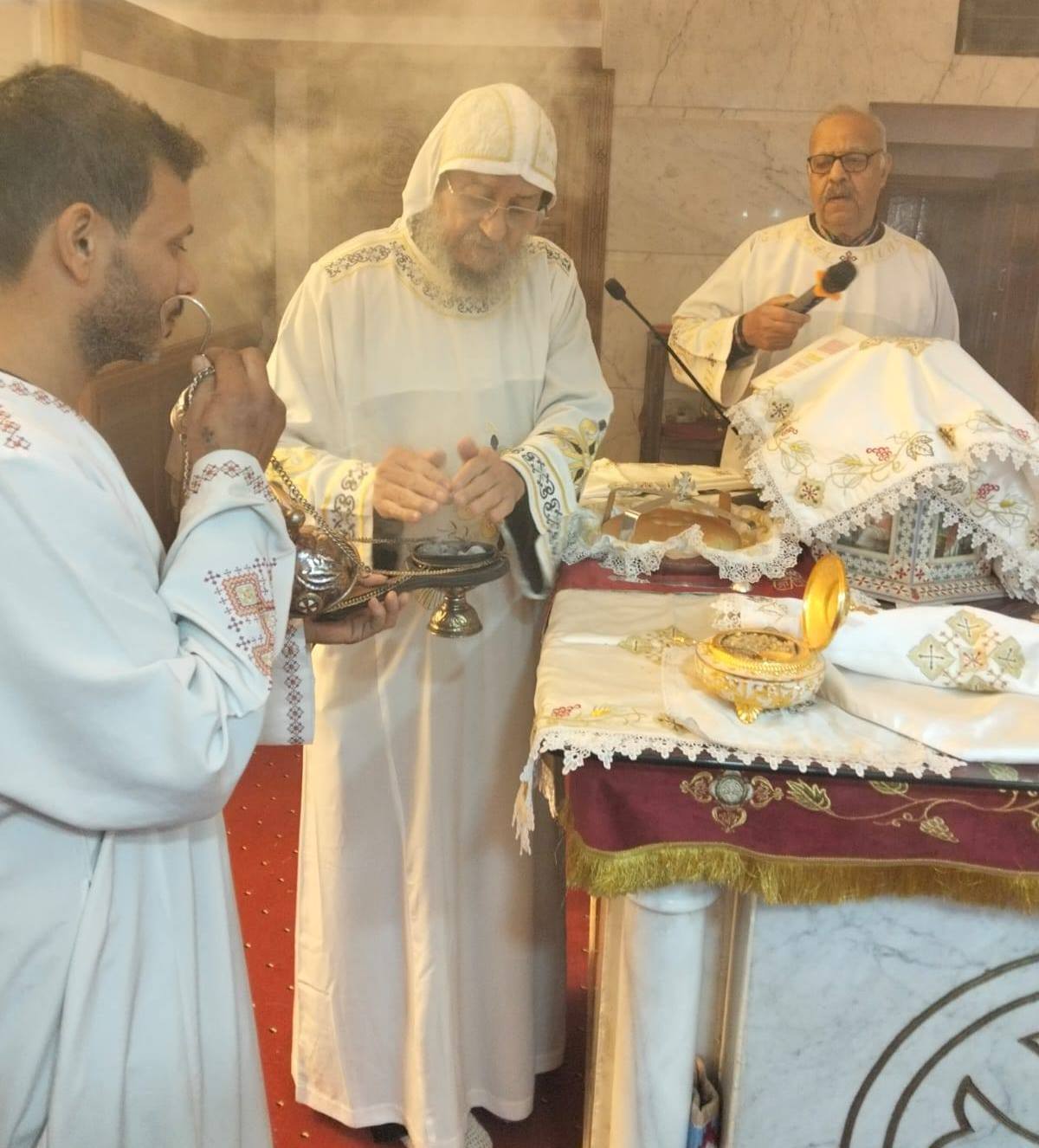 عيد الغطاس بكنيسة الشهيد مارجرجس بأرمنت الوابورات عيد الغطاس بكنيسة الشهيد مارجرجس بأرمنت الوابورات