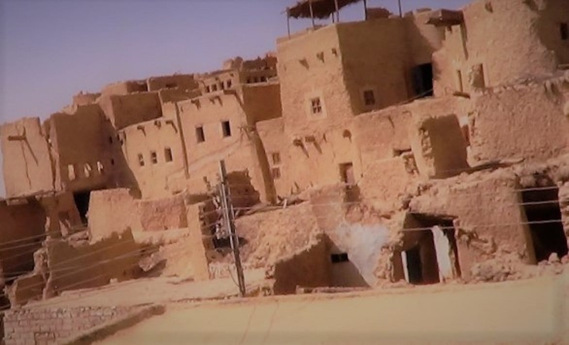 مدينة شالي القديمة وسط واحة سيوة