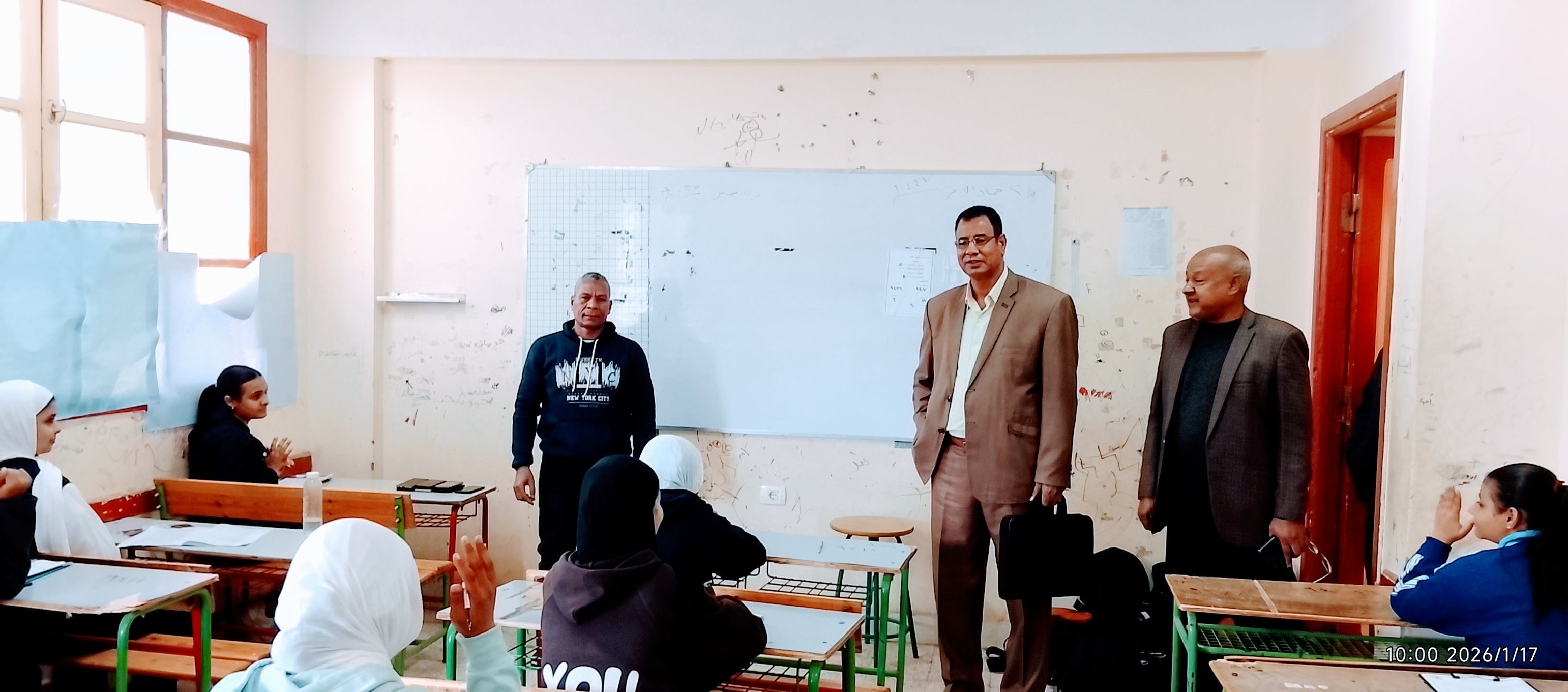 جولات على لجان الامتحانات في مدارس مدينة القرنة