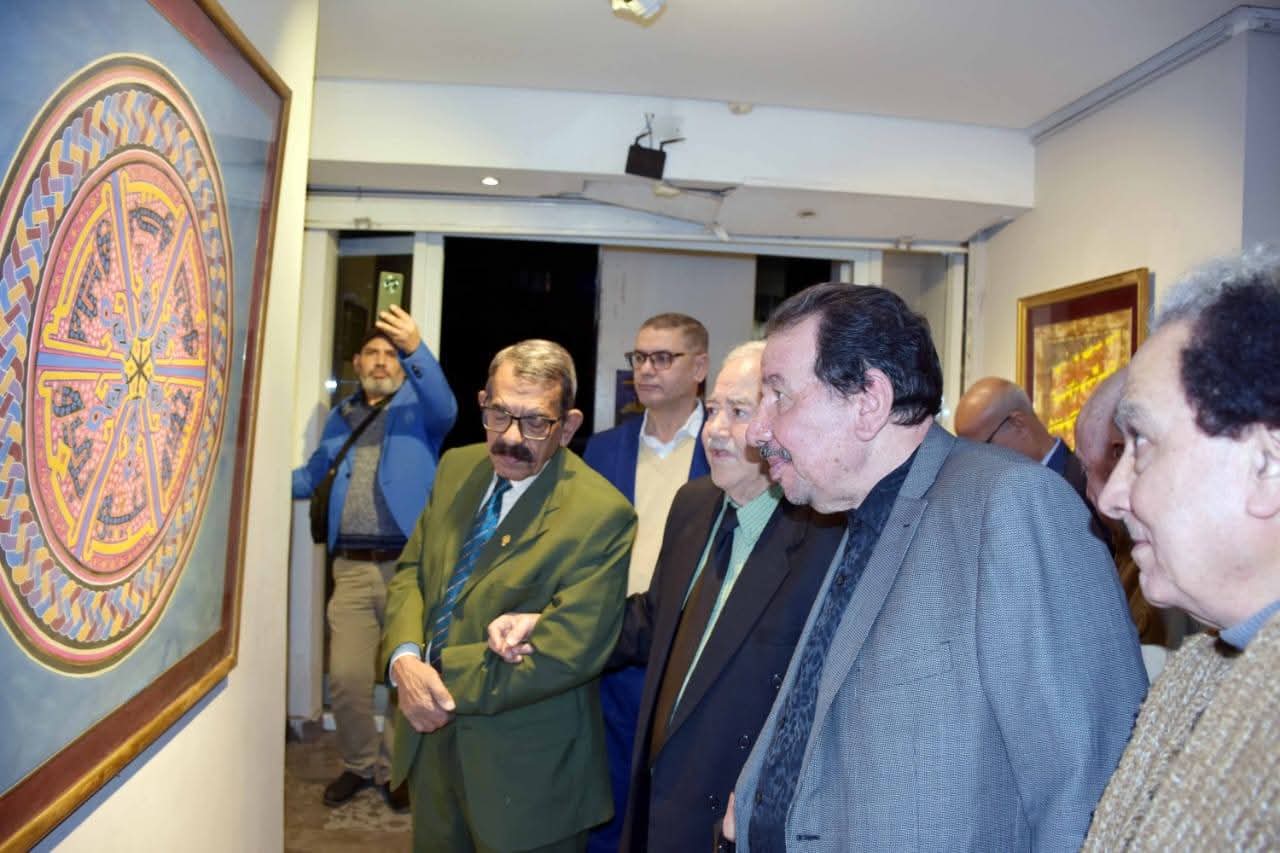 افتتاح المعرض بجاليري ضي