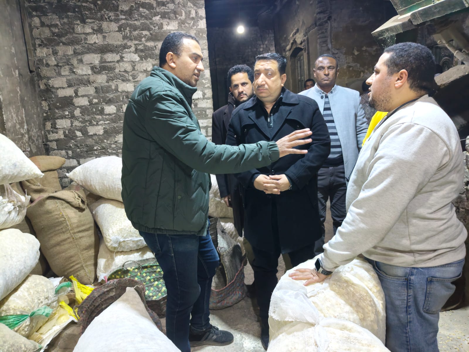 رئيس المجينة يقود الحملة 