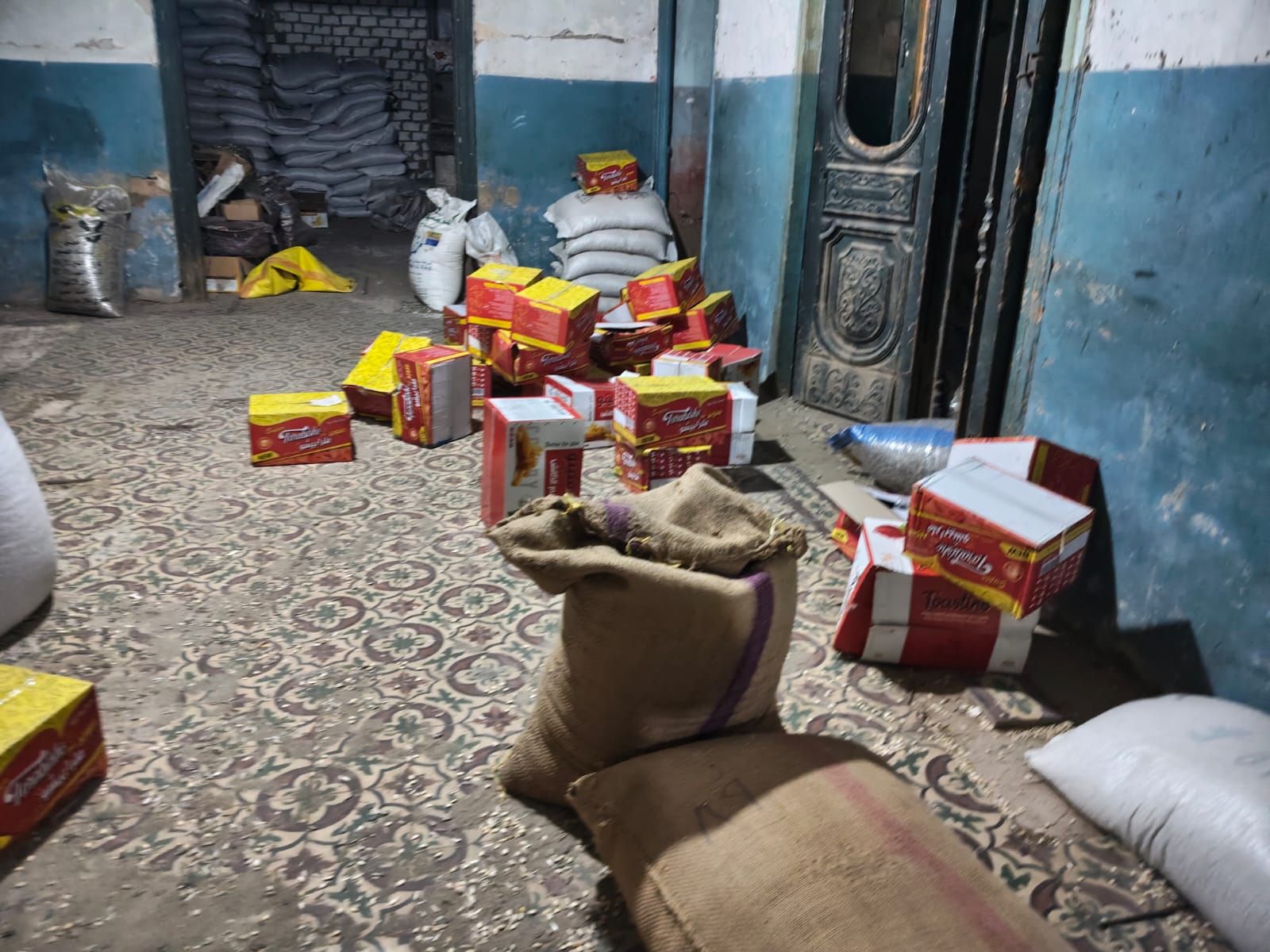 مكان غير صالح للتخزين 