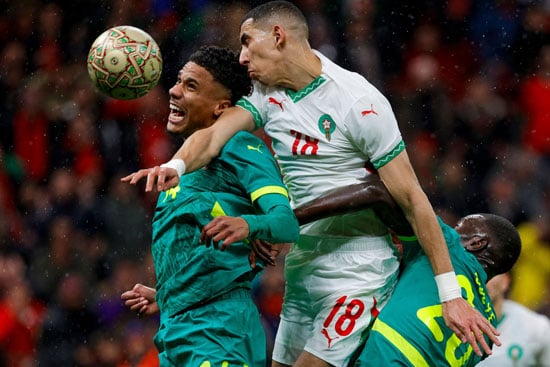 التحامات قوية خلال المباراة