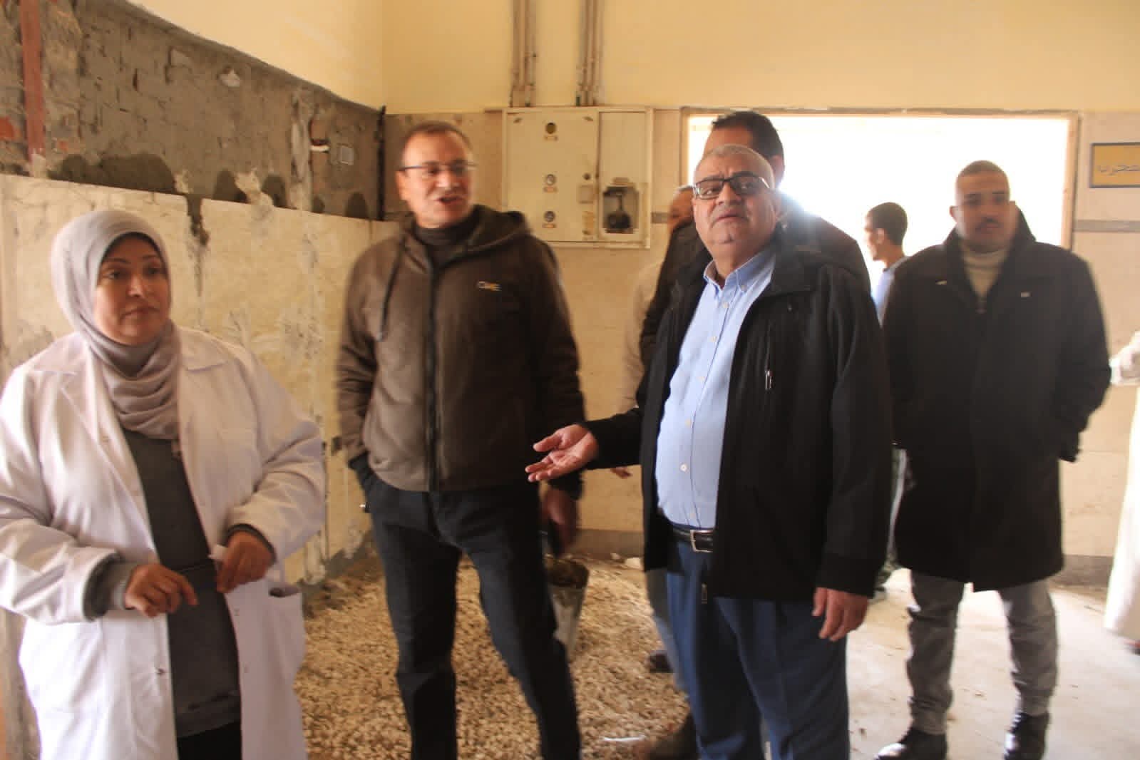 تطوير اقسام جديدة بالمستشفى 