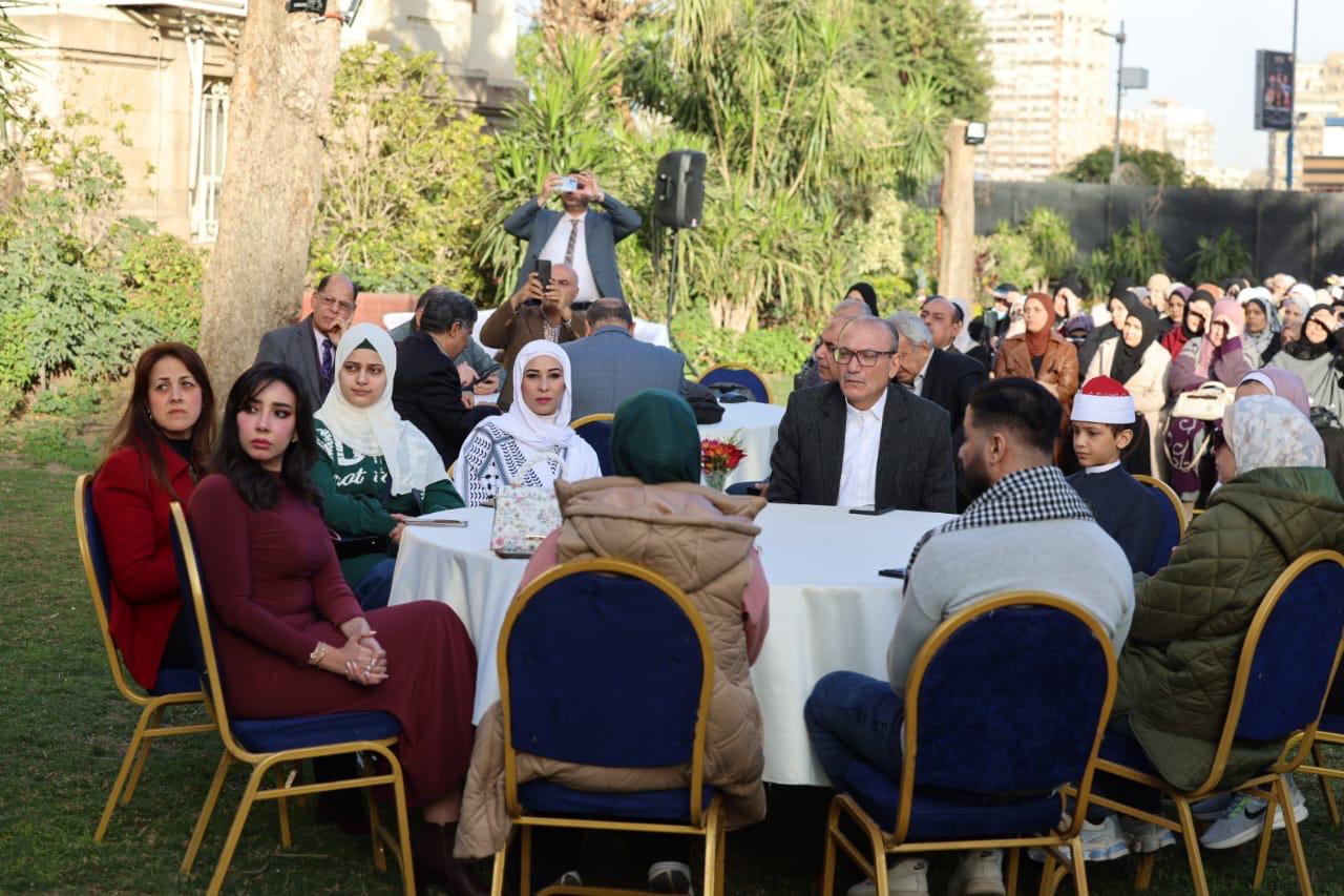 السفير التركى ينظم فعالية لدعم الفلسطينيين (4)