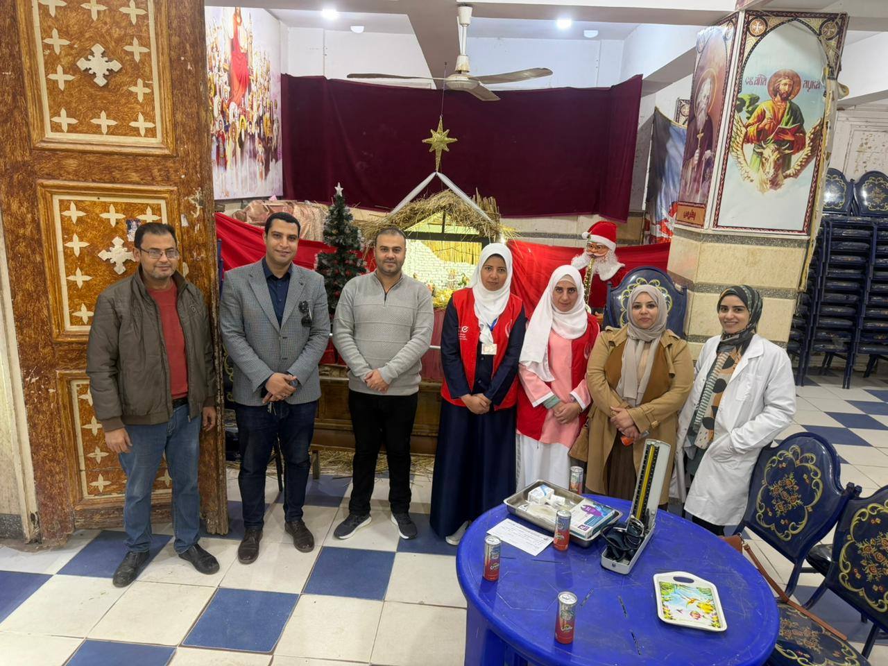 مبادرات صحية بالكنائس