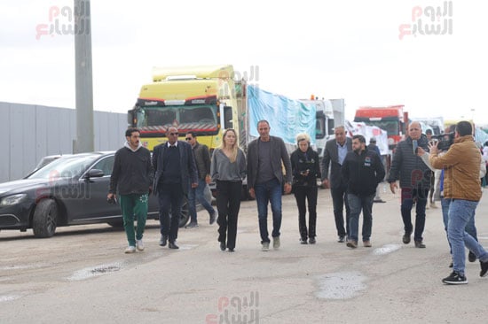 جولة-لآنجلينا-جولى-بمعبر-رفح