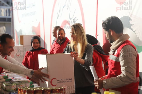 جانب-من-تعبئة-المساعدات