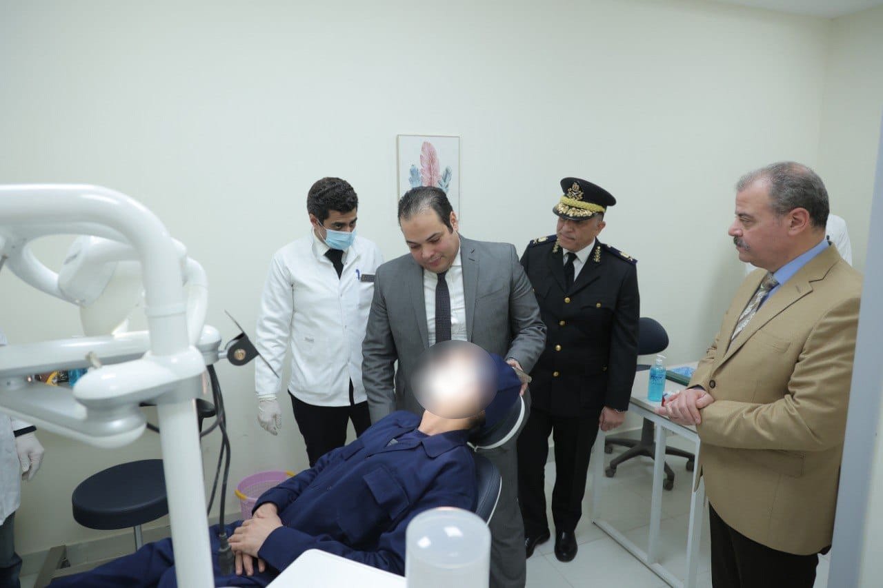 التفتيش على العيادات الصحية داخل المركز