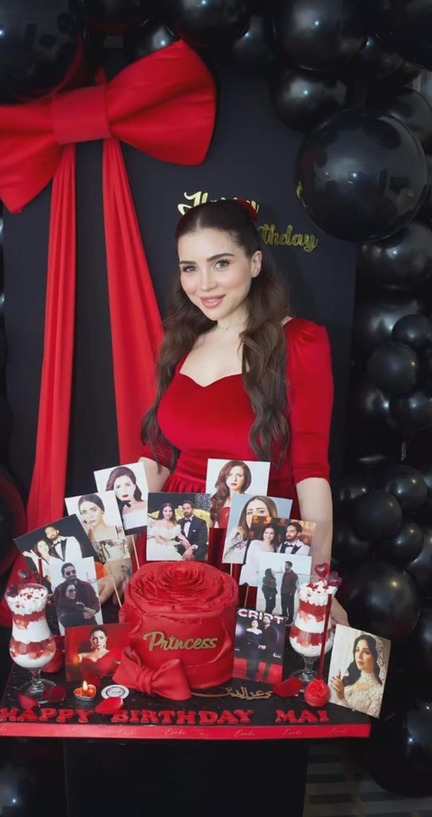 مي عز الدين وأحمد السعدني