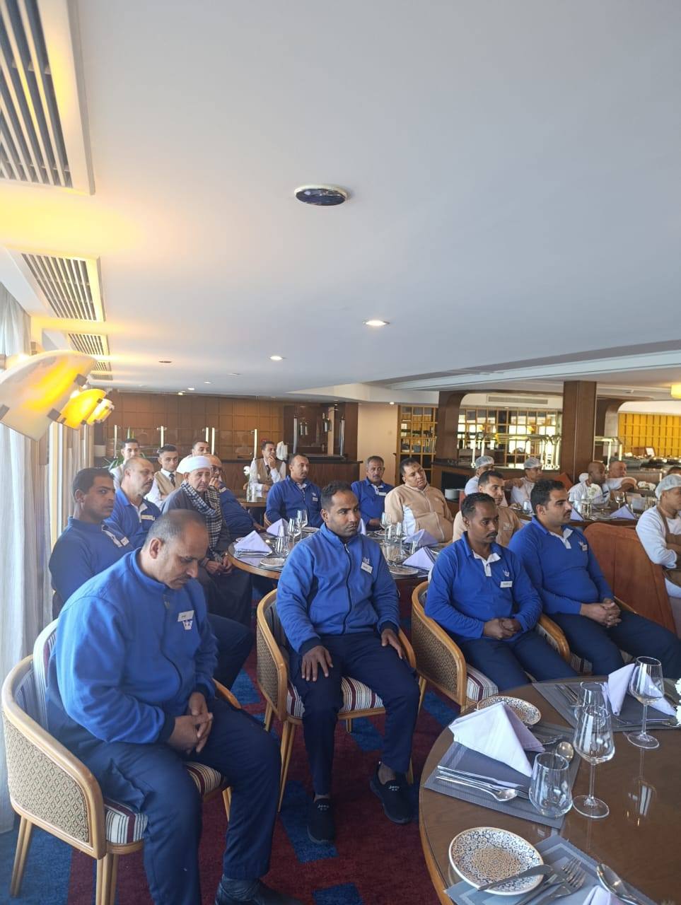 ندوات للعاملين بالمراكب النيلية حول مجال السلامة والصحة المهنية