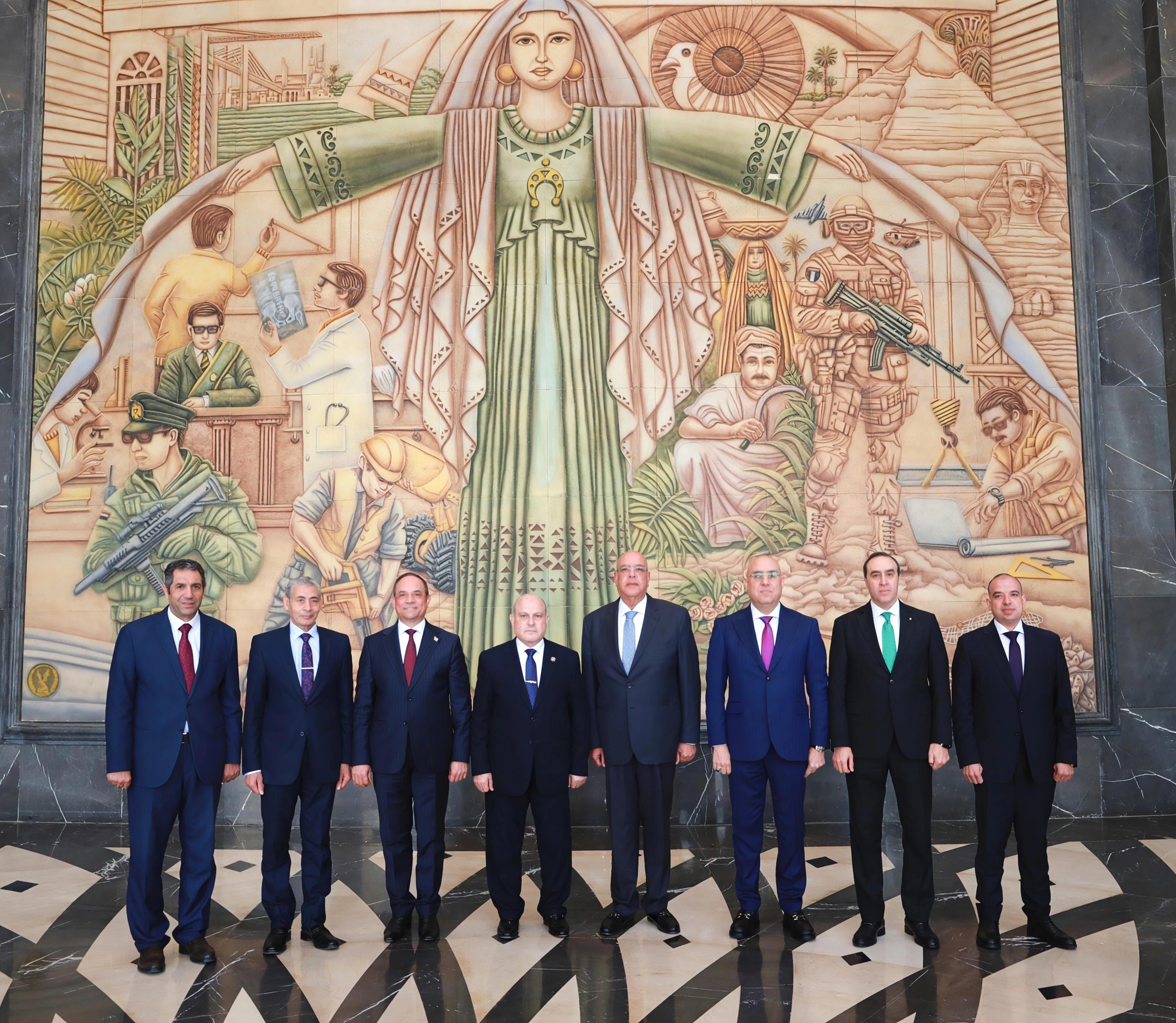 رئيس هيئة النيابة الإدارية يزور رئيس مجلس النواب للتهنئة بتوليه رئاسة المجلس (7)