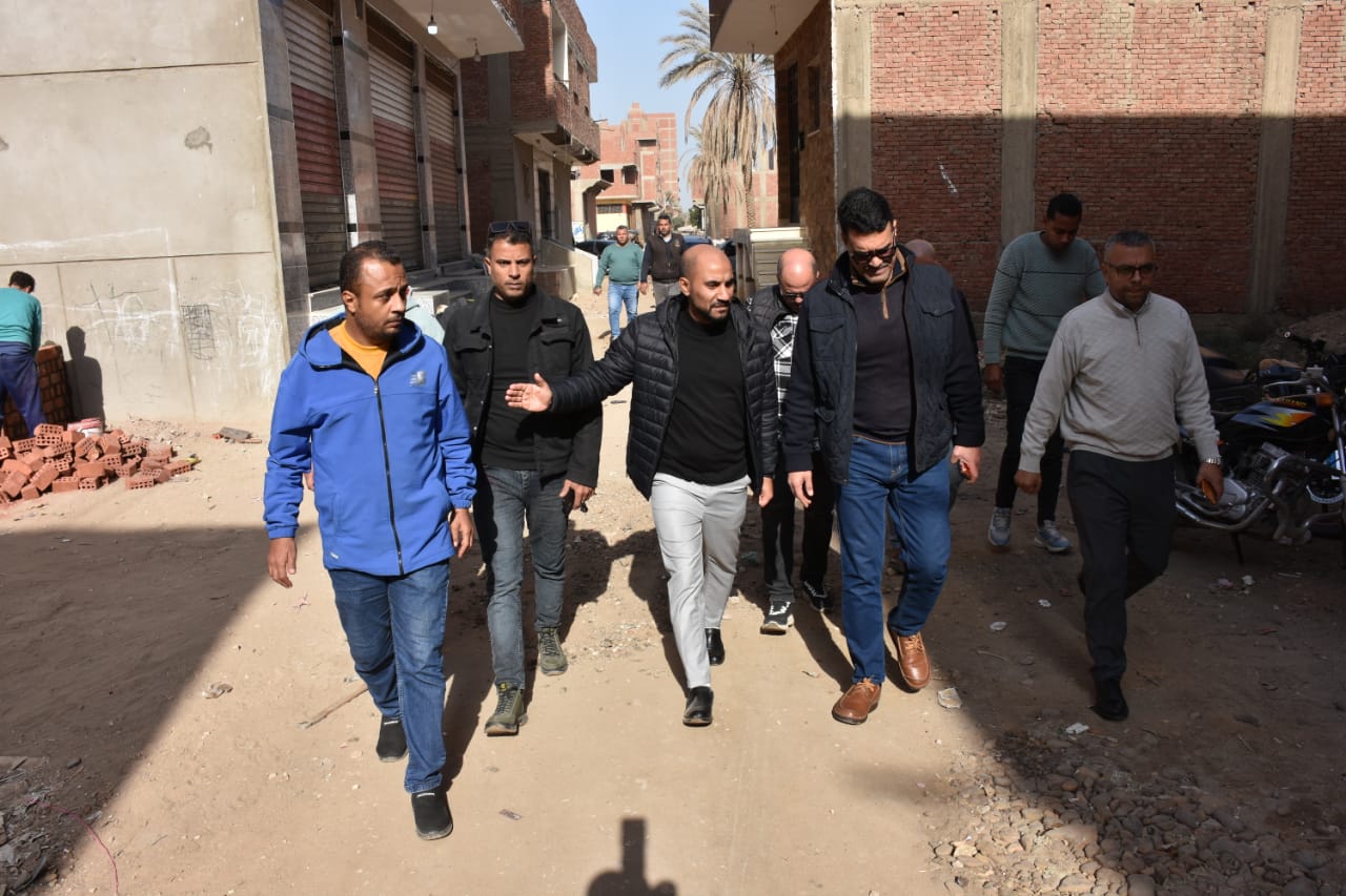 خلال جولة رئيس شركة مياه القليوبية