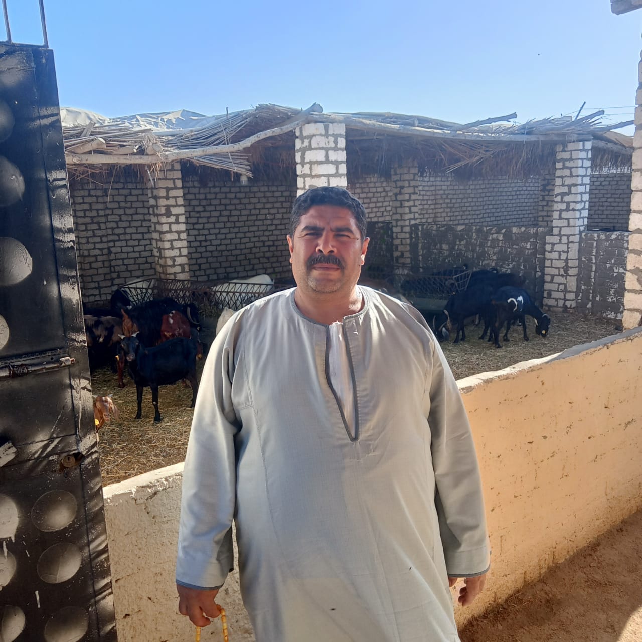 عبد الفتاح عبد العزيز رئيس النقابة العامة للفلاحين وصغار المزارعين