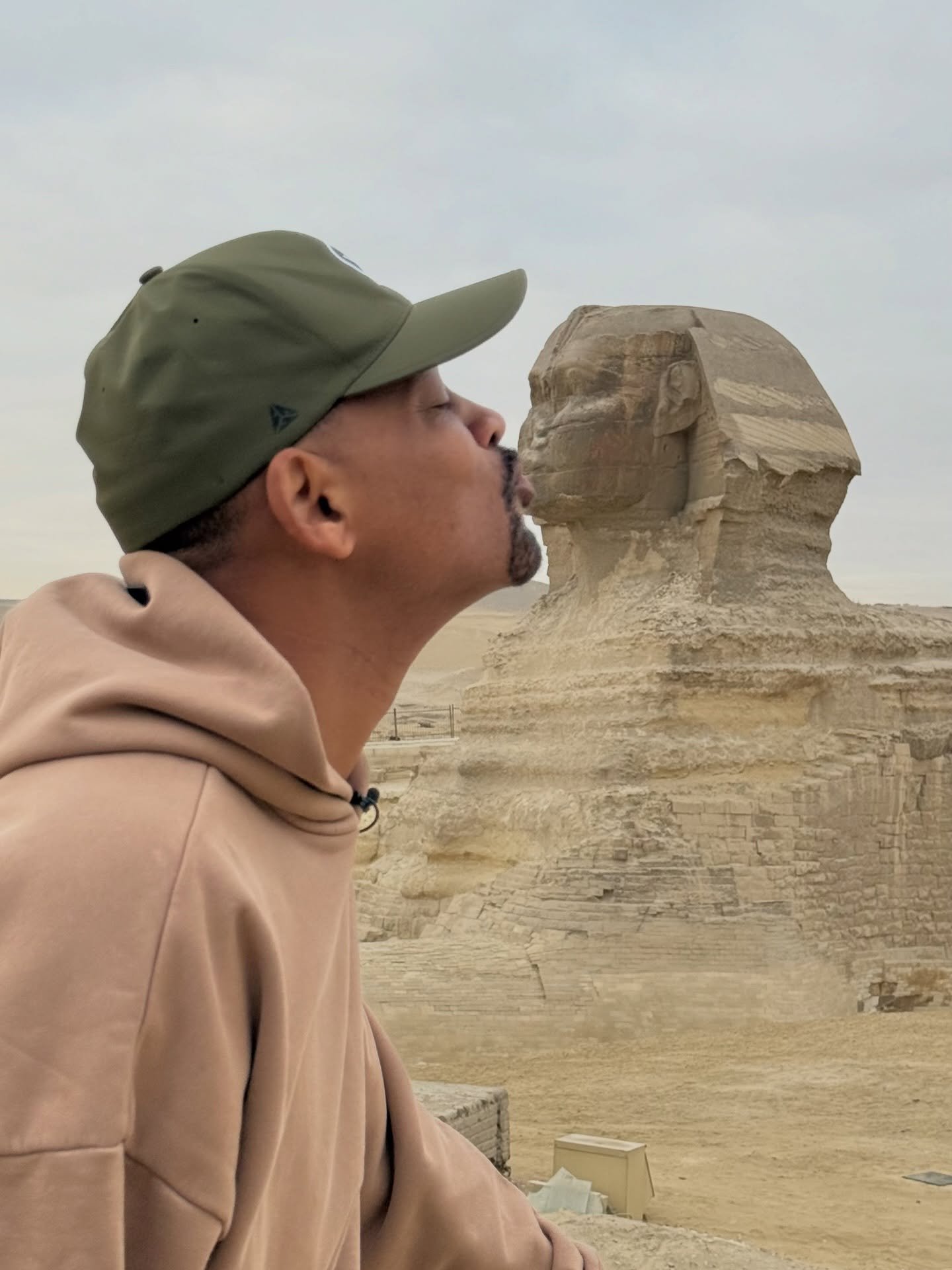 ويل سميث مع ابو الهول