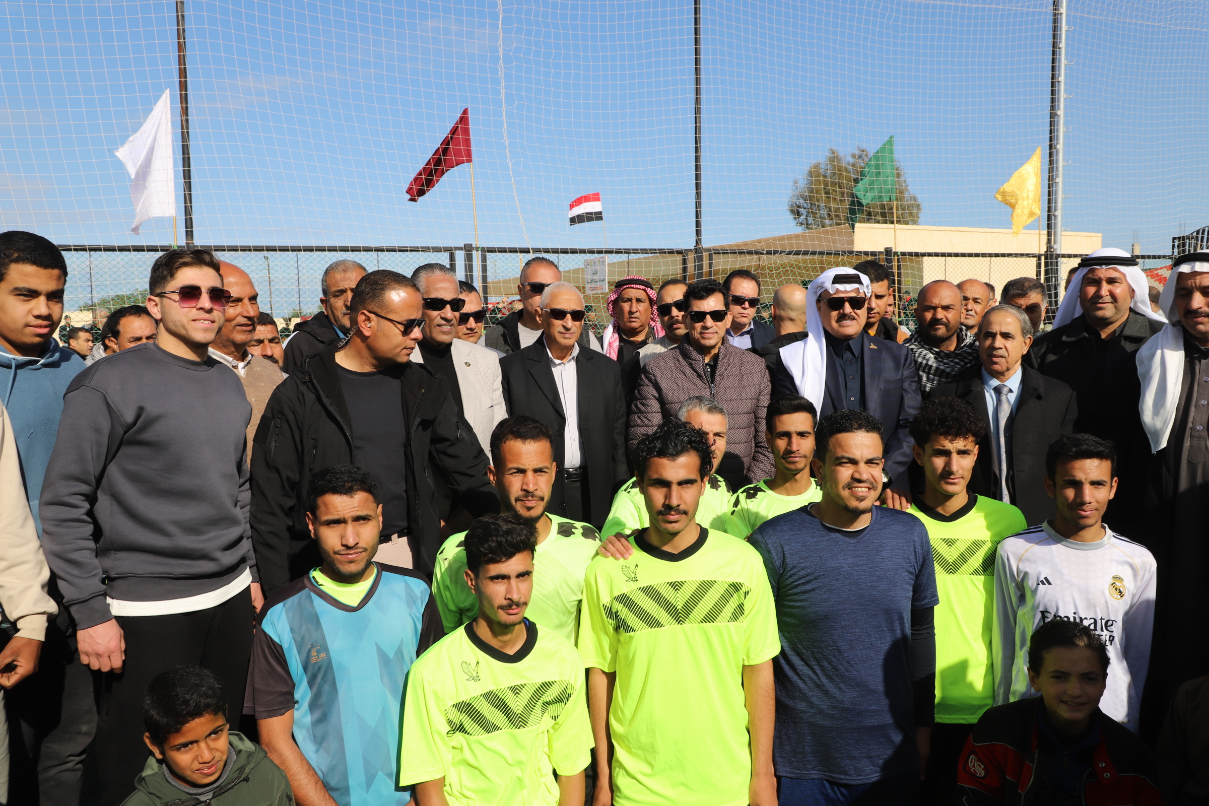 افتتاح ملعب خماسي بالشيخ زويد 