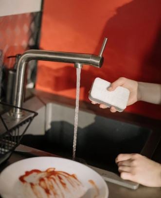 تنظيف الحوض