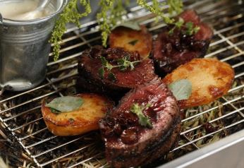 طاجن  البطاطس باللحم