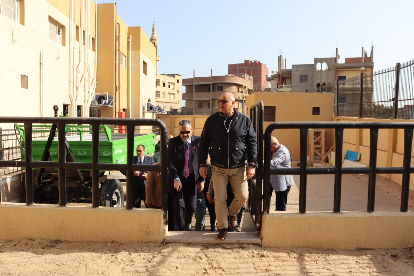 جولة المحافظ بالمجزر