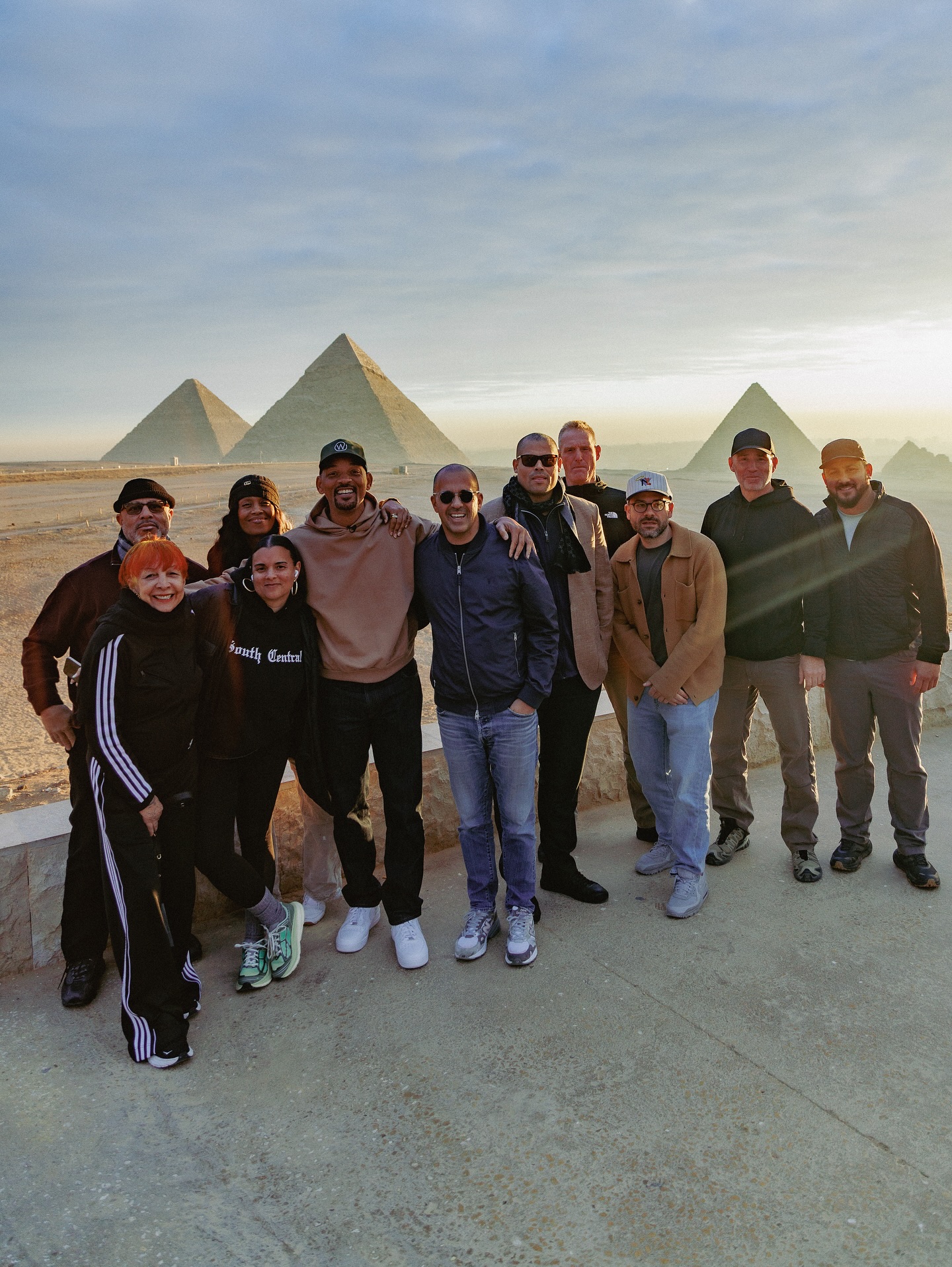 ويل سميث في الاهرامات